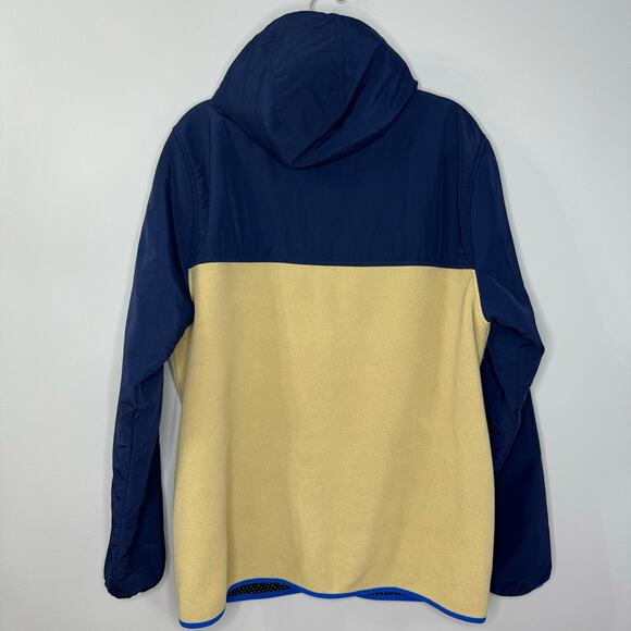 Patagonia Synchilla Snap T Full Zip Hoody Fleece Jacket Blue Cream Men XL - Picture 6 of 13